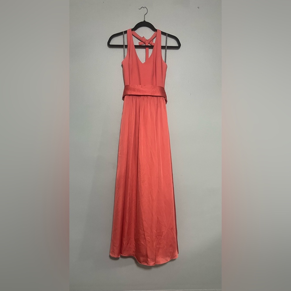 Vera Wang Sunset Sleeveless Maxi Dress